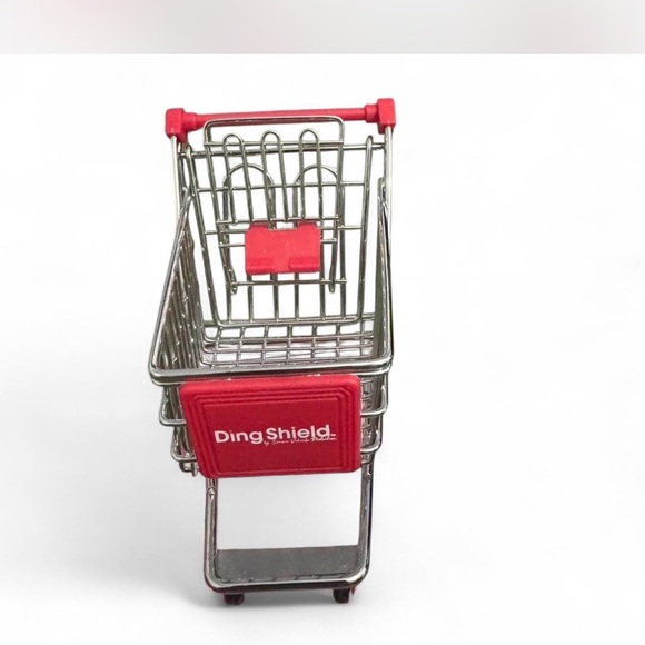 Ding Shield Mini Shopping Cart with Red Accents - Picture 4 of 6